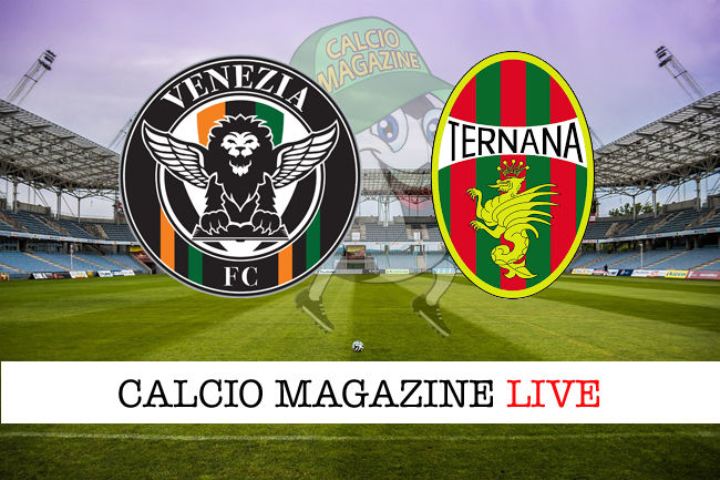 Venezia Ternana cronaca diretta live risultato in tempo reale