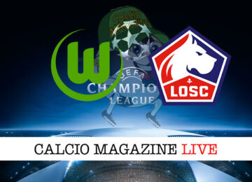 Wolfsburg Lilla cronaca diretta live risultato in tempo reale