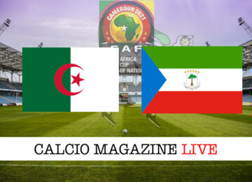 Algeria Guinea Equatoriale cronaca diretta live risultato in tempo reale