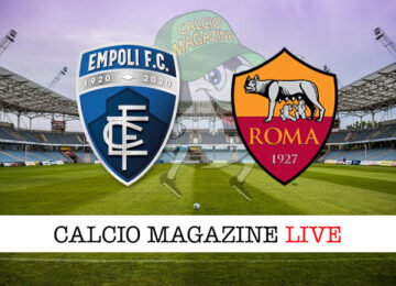 Empoli Roma cronaca diretta live risultato in tempo reale