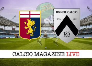 Genoa Udinese cronaca diretta live risultato in tempo reale