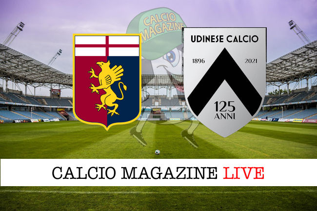 Genoa Udinese cronaca diretta live risultato in tempo reale