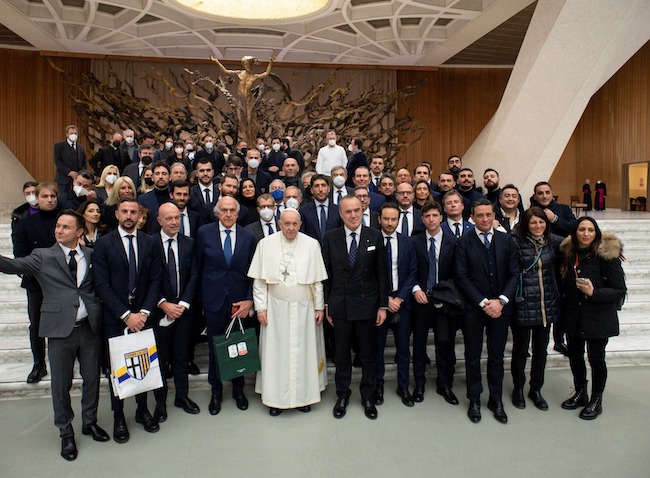 gruppo lega b papa francesco