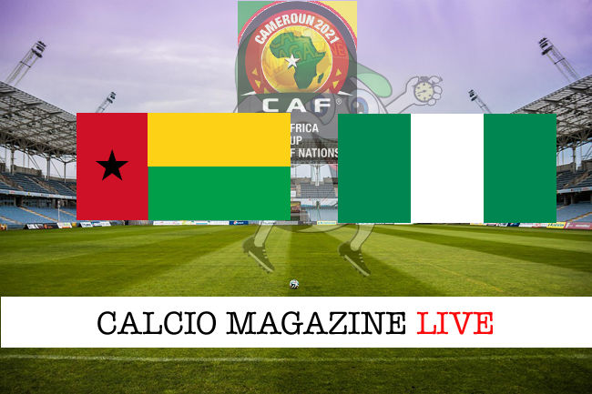 Guinea Bissau Nigeria cronaca diretta live risultato in tempo reale