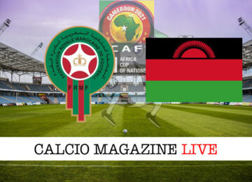 Marocco Malawi cronaca diretta live risultato in tempo reale