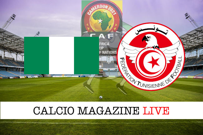 Nigeria Tunisia cronaca diretta live risultato in tempo reale