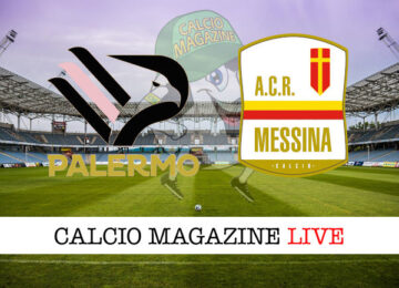 Palermo Messina cronaca diretta live risultato in tempo reale