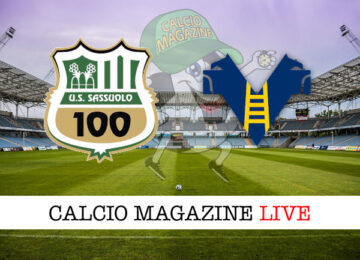 Sassuolo Hellas Verona cronaca diretta live risultato in tempo reale