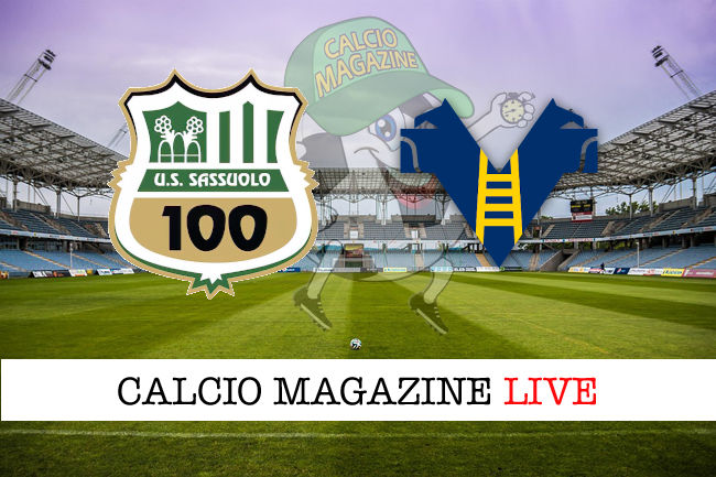 Sassuolo Hellas Verona cronaca diretta live risultato in tempo reale