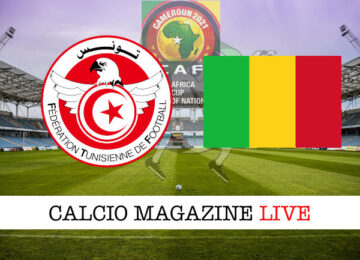 Tunisia Mali cronaca diretta live risultato in tempo reale