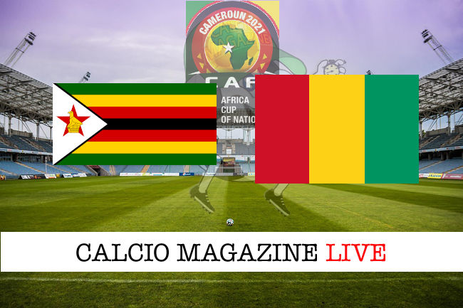 Zimbawe Guinea cronaca diretta live risultato in tempo reale
