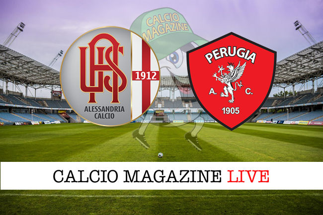 Alessandria Perugia cronaca diretta live risultato in tempo reale