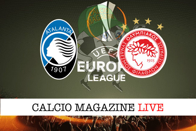 Atalanta Olympiakos cronaca diretta live risultato in tempo reale