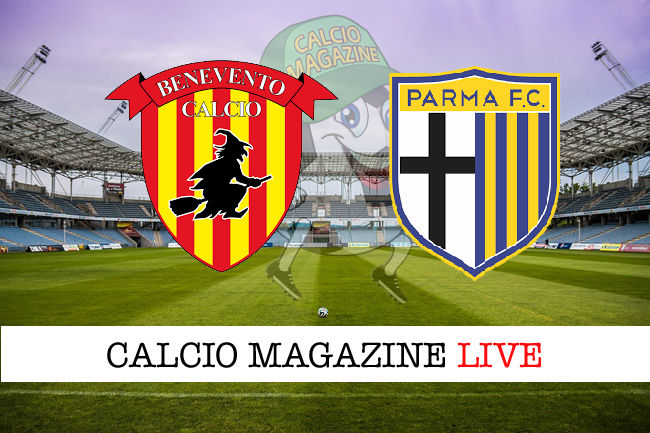 Benevento Parma cronaca diretta live risultato in tempo reale