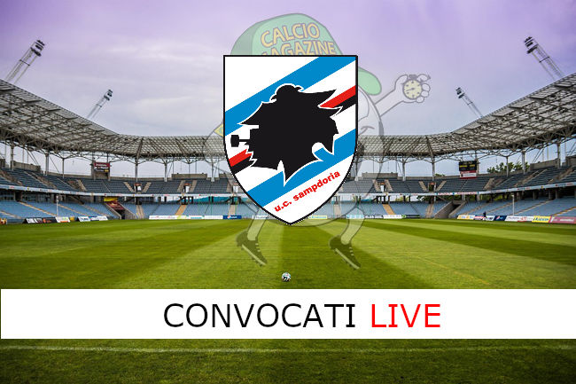 convocati sampdoria