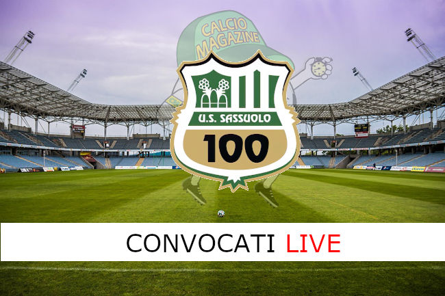 convocati sassuolo