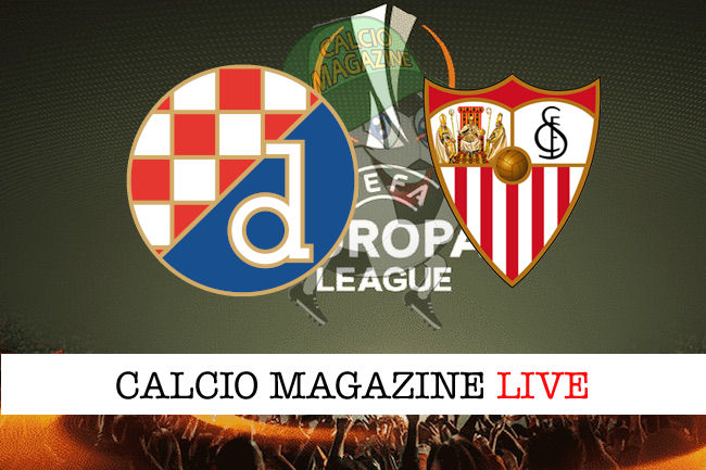 Dinamo Zagabria Siviglia cronaca diretta live risultato in tempo reale