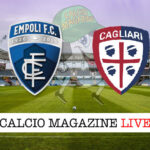 Empoli Cagliari cronaca diretta live risultato in tempo reale