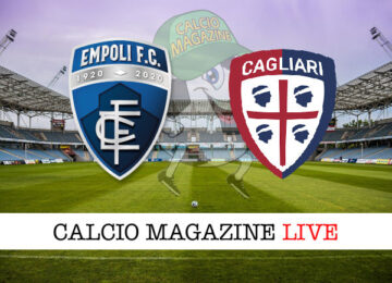 Empoli Cagliari cronaca diretta live risultato in tempo reale