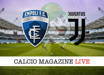 Empoli Juventus cronaca diretta live risultato in tempo reale