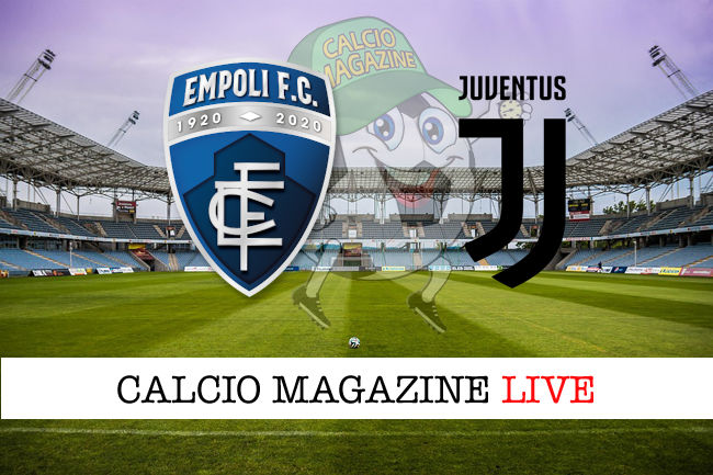 Empoli Juventus cronaca diretta live risultato in tempo reale