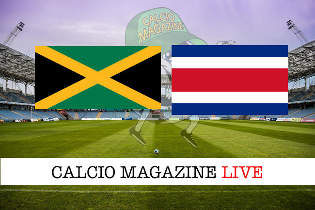 Giamaica Costa Rica cronaca diretta live risultato in tempo reale