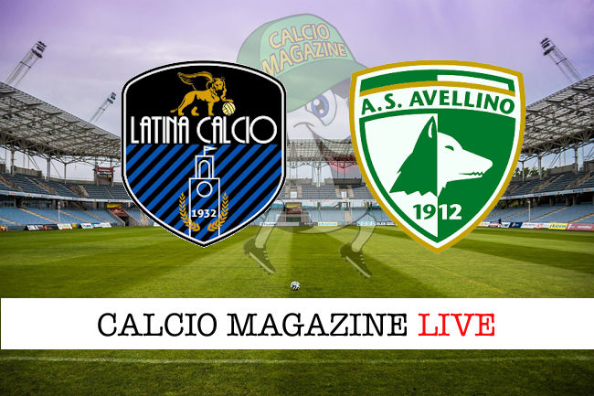 Latina Avellino cronaca diretta live risultato in tempo reale