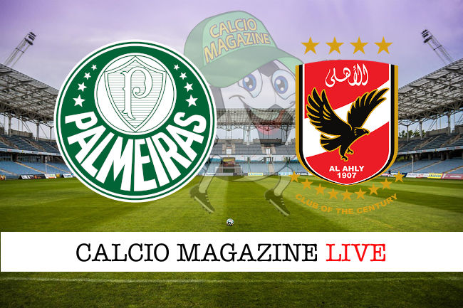 Palmeiras Al Ahly cronaca diretta live risultato in tempo reale