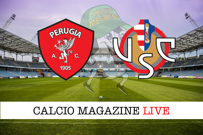 Perugia Cremonese cronaca diretta live risultato in tempo reale