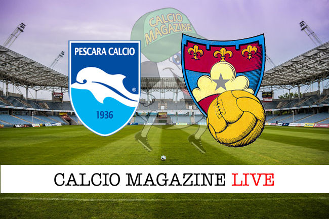 Pescara Gubbio cronaca diretta live risultato in tempo reale