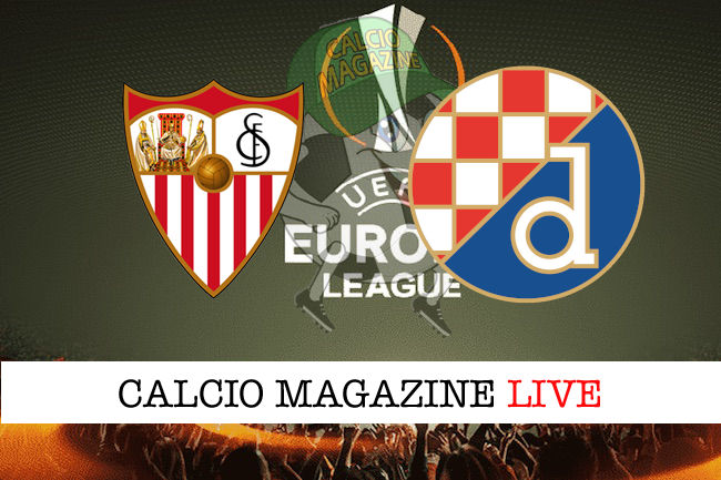 Siviglia Dinamo Zagabria cronaca diretta live risultato in tempo reale