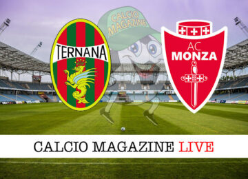 Ternana Monza cronaca diretta live risultato in tempo reale