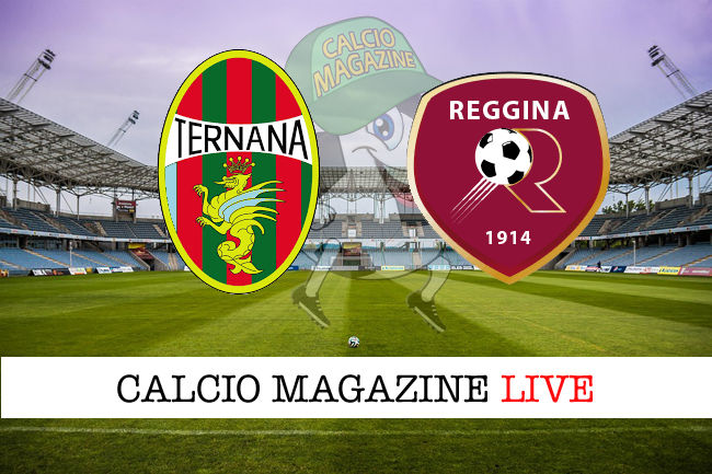 Ternana Reggina cronaca diretta live risultato in tempo reale