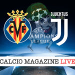 Villareal Juventus cronaca diretta live risultato in tempo reale