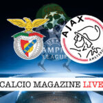 Benfica - Ajax cronaca diretta live risultato in campo reale