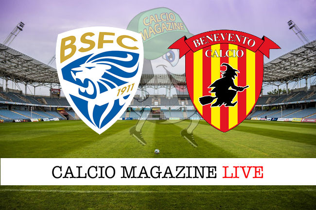 Brescia Benevento cronaca diretta live risultato in tempo reale