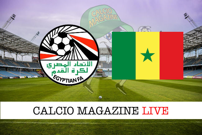Egitto Senegal cronaca diretta live risultato in campo reale
