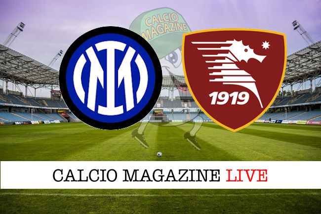 Inter Salernitana cronaca diretta live risultato in tempo reale