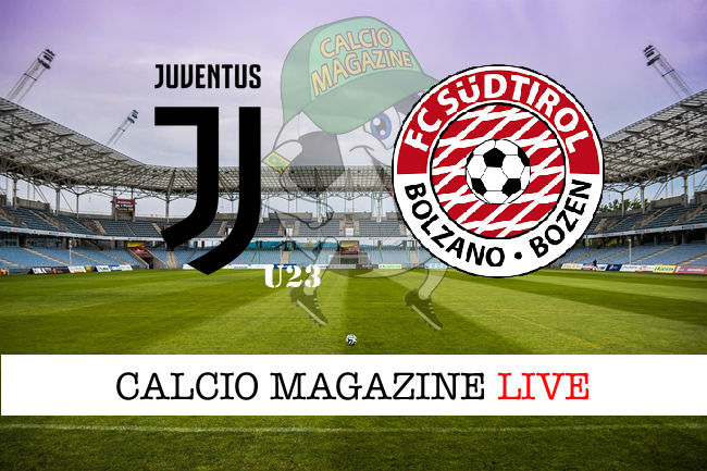 Juventus U23 Sudtirol cronaca diretta live risultato in campo reale