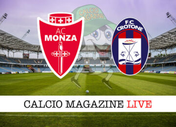 Monza Crotone cronaca diretta live risultato in campo reale