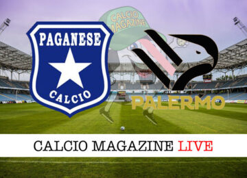 Paganese Palermo cronaca diretta live risultato in tempo reale