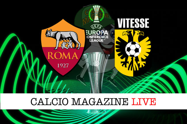 Roma Vitesse cronaca diretta live risultato tempo reale
