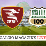 Salernitana Sassuolo cronaca diretta live risultato in campo reale