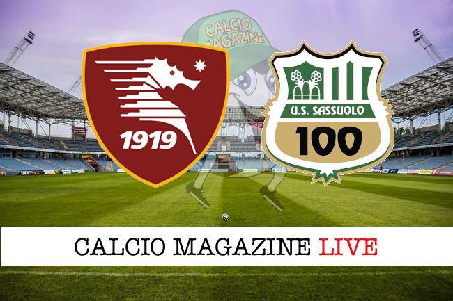 Salernitana Sassuolo cronaca diretta live risultato in campo reale