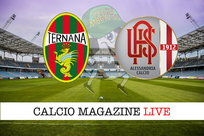 Ternana Alessandria cronaca diretta live risultato in campo reale