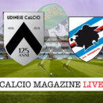 Udinese Sampdoria cronaca diretta live risultato in campo reale