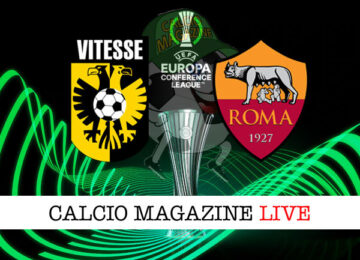 Vitesse Roma cronaca diretta live risultato in campo reale