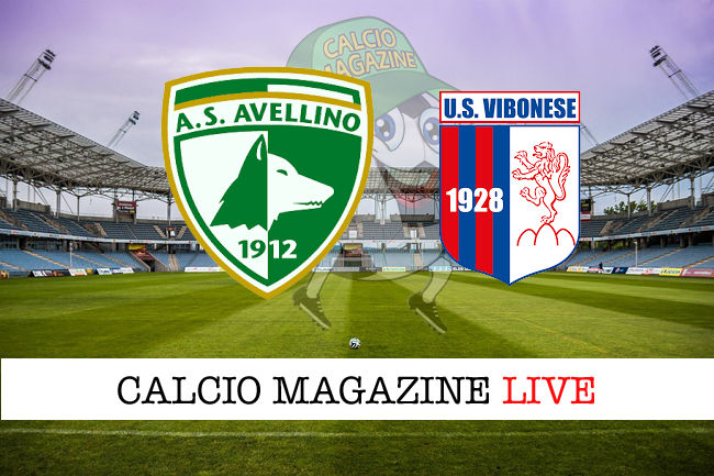 Avellino Vibonese cronaca diretta live risultato in tempo reale