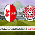 Bari Sudtirol cronaca diretta live risultato in tempo reale