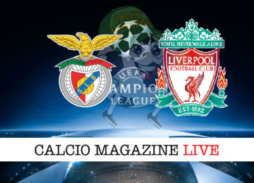 Benfica Liverpool cronaca diretta live risultato in tempo reale